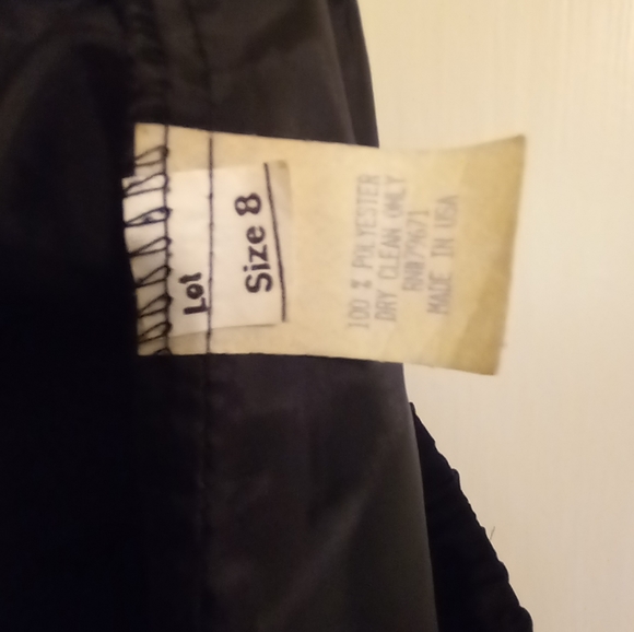 Vintage sharktooth hem flowy maxi skirt grunge goth 2000s alternative - Picture 6 of 7